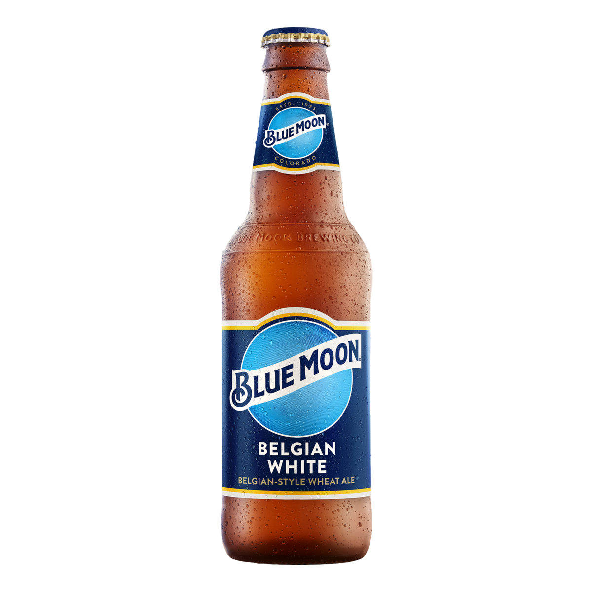 Cerveja Belgian White BLUE MOON Wheat Ale Garrafa 355ml