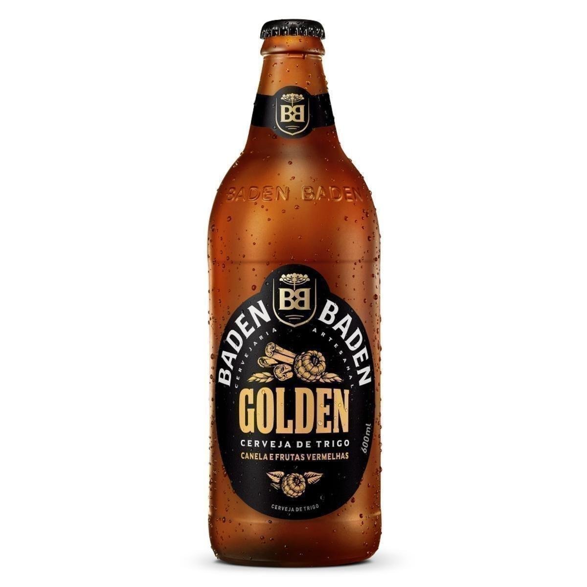 Cerveja Golden Ale Baden Baden Garrafa 600ml