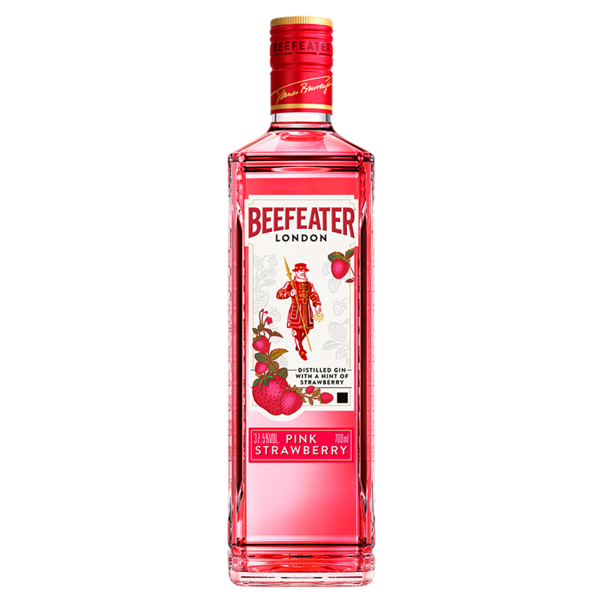 Gin London Pink Strawberry Beefeater Garrafa 700ml