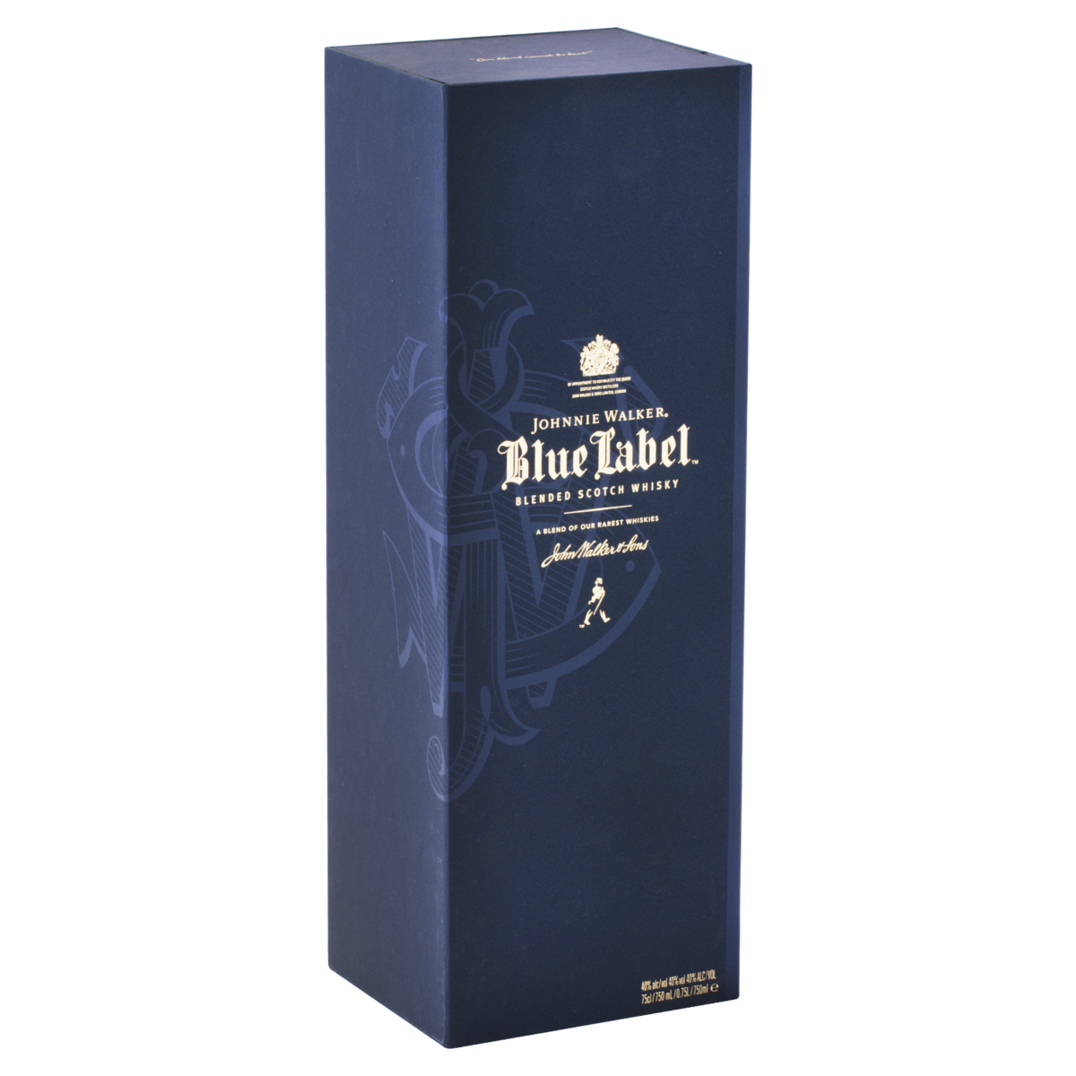 Whisky Escocês Blended Blue Label Johnnie Walker Garrafa 750ml