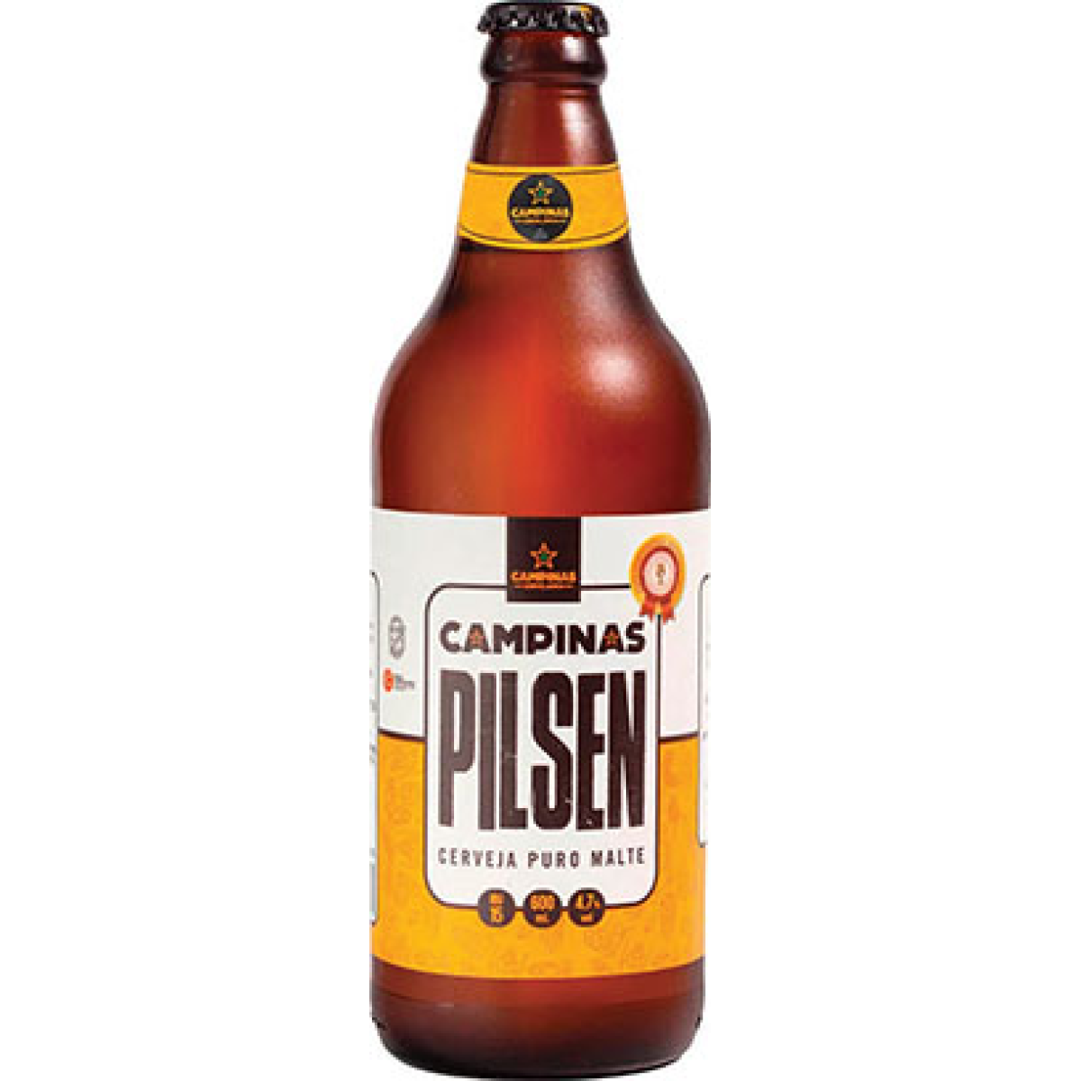 Cerveja Artesanal Campinas Pilsen 600ml