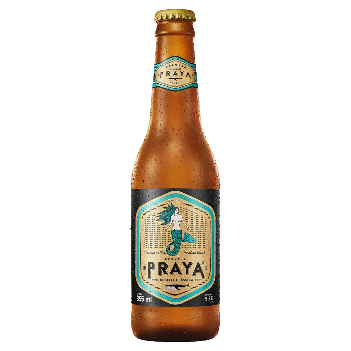 Cerveja Praya Receita Clássica 355ml