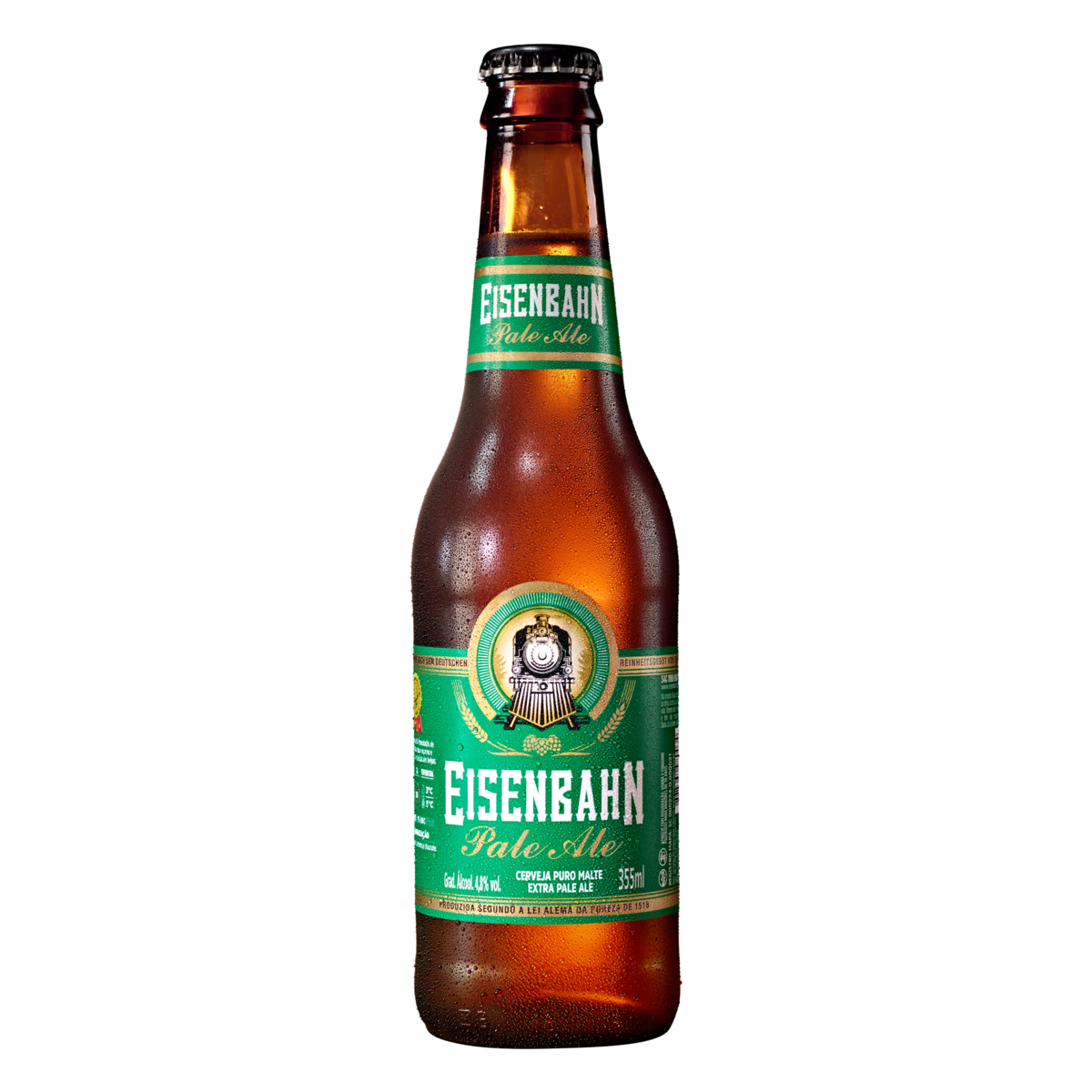 Cerveja Pale Ale Puro Malte Eisenbahn Garrafa 355ml