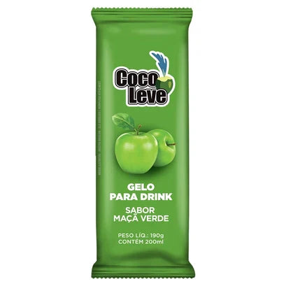 Gelo para Drink Maçã-Verde Coco Leve 190g